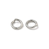 Tarnish Resistant 304 Stainless Steel Open Jump Rings STAS-E067-07-6mm-3