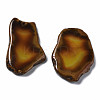 Natural Yellow Agate Pendants G-Q998-025-3