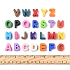 52Pcs 26 Styles Opaque Acrylic European Beads OACR-FS0002-08-5