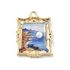 Alloy Enamel Pendants FIND-G089-02G-03-1
