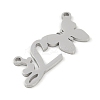 Non-Tarnish 304 Stainless Steel Pendants STAS-L279-002P-L-2