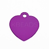 Aluminum Blank Pendants ALUM-WH0164-87E-1