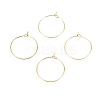 Ion Plating(IP) 316L Surgical Stainless Steel Hoop Earring Findings LS-STAS-D164-06G-1