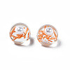 Translucent Acrylic Cabochons TACR-N006-14D-2