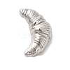 Alloy Croissant Brooch Pin JEWB-F019-01P-1