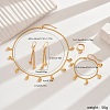Luxury Brass Ball Pendant Jewelry Set for Women MN2504-1