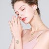 Alloy Open Back Bezel Pendants PALLOY-OC0002-11G-RS-7