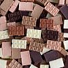 Opaque Resin Cabochons CRES-M037-04B-1
