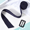 Tie a Knot Polyester Waist Belt with Plastic Buckle AJEW-WH20002-10E-3