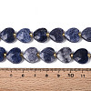 Natural Blue Aventurine Beads Strands G-P592-B09-01-5