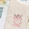 5Pcs 5 Styles Flower & Butterfly PET Nail Art Stickers MRMJ-SP0001-16-3