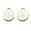 Alloy Enamel Pendants PALLOY-N170-002E-NR-1