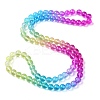 Baking Paint Transparent Glass Beads X1-DGLA-M001-10mm-03-4