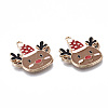 Eco-Friendly Alloy Enamel Pendants X-ENAM-Q437-064-NR-3