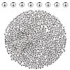 2000Pcs 304 Stainless Steel Hollow Round Seamed Beads STAS-DC0015-79-1
