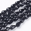 Glass Beads Strands GLAA-R024-11x8mm-13-1