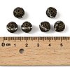 Brass Rhinestone Beads RB-A011-10mm-01AB-NF-4