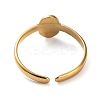 Ion Plating(IP) 304 Stainless Steel Rings RJEW-B047-05G-3