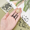 2 Strands Non-magnetic Synthetic Hematite Beads Strands G-AR0005-90-3