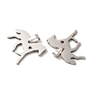 Non-Tarnish 201 Stainless Steel Pendants STAS-K251-004-2