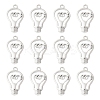 30Pcs Tibetan Style Zinc Alloy Pendants TIBEP-FS0001-37-2