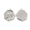 Non-Tarnish 304 Stainless Steel Pendants STAS-H214-22P-1