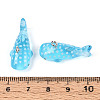 Sea Animal Theme Transparent Resin Pendants LS-X-RESI-D071-04A-4