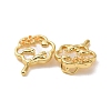 Natural Shell Brass Pendants KK-I663-17G-3