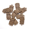 Metal Alloy Pendants Rhinestone Settings LS-PALLOY-A14926-AB-3