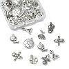 45Pcs 15 Styles Tibetan Style Sports Theme Alloy Pendants FIND-YW0006-31-1