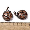 Natural Red Jasper Pendants G-A241-02R-14-3