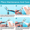 Carbon Steel Jewelry Pliers Sets PT-TA0001-09-5
