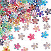 100Pcs Transparent Resin Cabochons MRMJ-SP0001-28-1