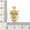 Brass Micro Pave Cubic Zirconia Pendants KK-K354-13H-G-3