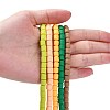 Polymer Clay Bead Strands CLAY-T001-C-6