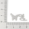 Non-Tarnish 304 Stainless Steel Pendants STAS-L279-002P-S-3