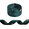 3M Double Sided Star Gold Stamping Flannelette Ribbons for Sewing Craft SRIB-GF0001-55B-7