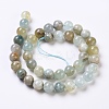 Natural Aquamarine Beads Strands G-G802-02D-2