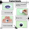 Luminous Self Adhesive Plastic Wiggle Googly Eyes Cabochons KY-WH20002-02A-6