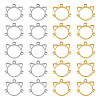 DICOSMETIC 20Pcs 2 Colors 304 Stainless Steel Charms STAS-DC0013-73-1