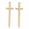 Ion Plating(IP) 304 Stainless Steel Pendants STAS-N098-135LG-1