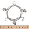 304 Stainless Steel Multi-strand Bracelets BJEW-P365-01P-5