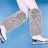Polyester Imitation Fox Hair Boot Cover AJEW-WH0570-04C-6