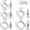 Unicraftale 304 Stainless Steel Tube Bails STAS-UN0018-41P-4