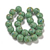 Handmade Lampwork Beads Strands BLOW-D006-07A-2