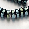 Electroplate Non-magnetic Synthetic Hematite Beads Strands G-F300-16-3