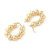 Rack Plating Brass Hoop Earrings for Women EJEW-G394-16G-2