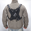 PU Leather with Alloy Waist Fencing Sheath AJEW-WH0248-519A-3