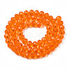 Glass Beads Strands EGLA-A034-T10mm-D25-2