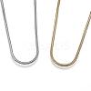 304 Stainless Steel Snake Chain Necklaces NJEW-D285-03-1